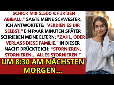 Meine Eltern Schrien Zahl Oder Verlass Die Familie – Du Hast Die Wahl... Ich Entschied Mich...