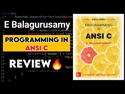 programming in ansi c balagurusamy mcgraw hill education