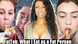 FatTok Takes Over Tik Tok | What I Eat as a Fat Person