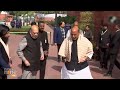 Home Minister Amit Shah, Defence Minister Rajnath Singh hold ‘serious discussion’ outside Parliament  - 01:21 min - News - Video