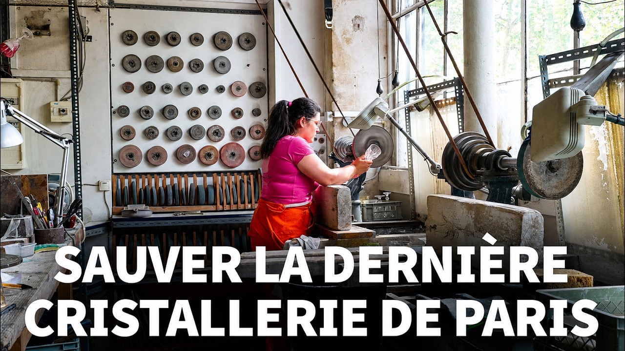 La dernière cristallerie de Paris se bat pour survivre