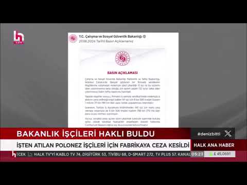 BAKANLIK POLONEZ İŞÇİLERİNİ HAKLI BULDU