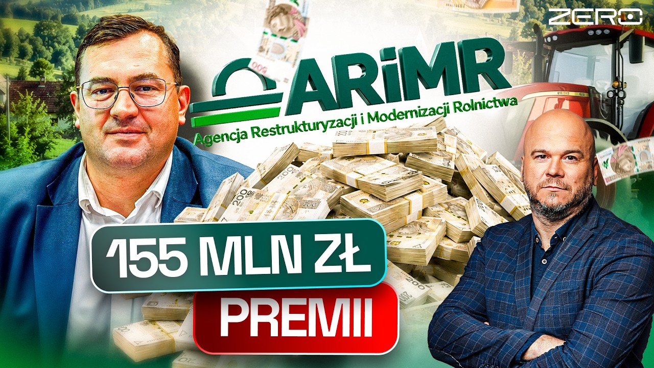 PRAWIE 155 MLN ZŁ NA NAGRODY I DODATKI. REKORDOWE PREMIE W ARiMR