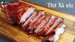 XÁ XÍU nướng lò vẫn thơm lừng! Bí Quyết Lên Màu bóng đẹp không chỉ dựa vào Màu Đỏ.