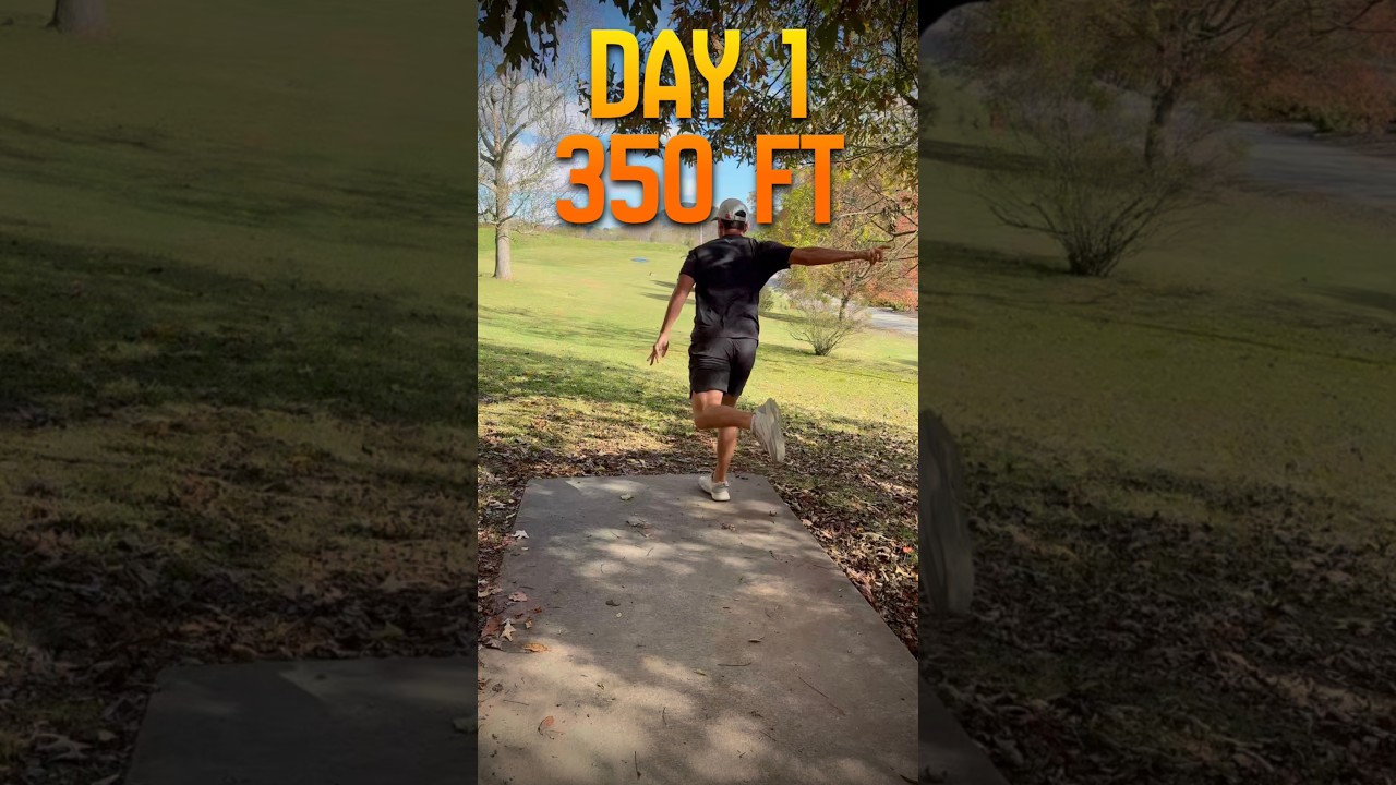 Throwing a Frisbee 350feet