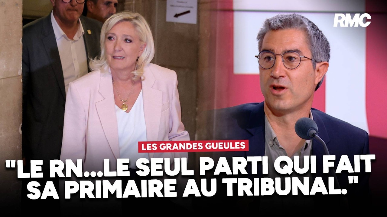 "Le RN est le seul parti qui fait sa primaire au tribunal." selon François Ruffin