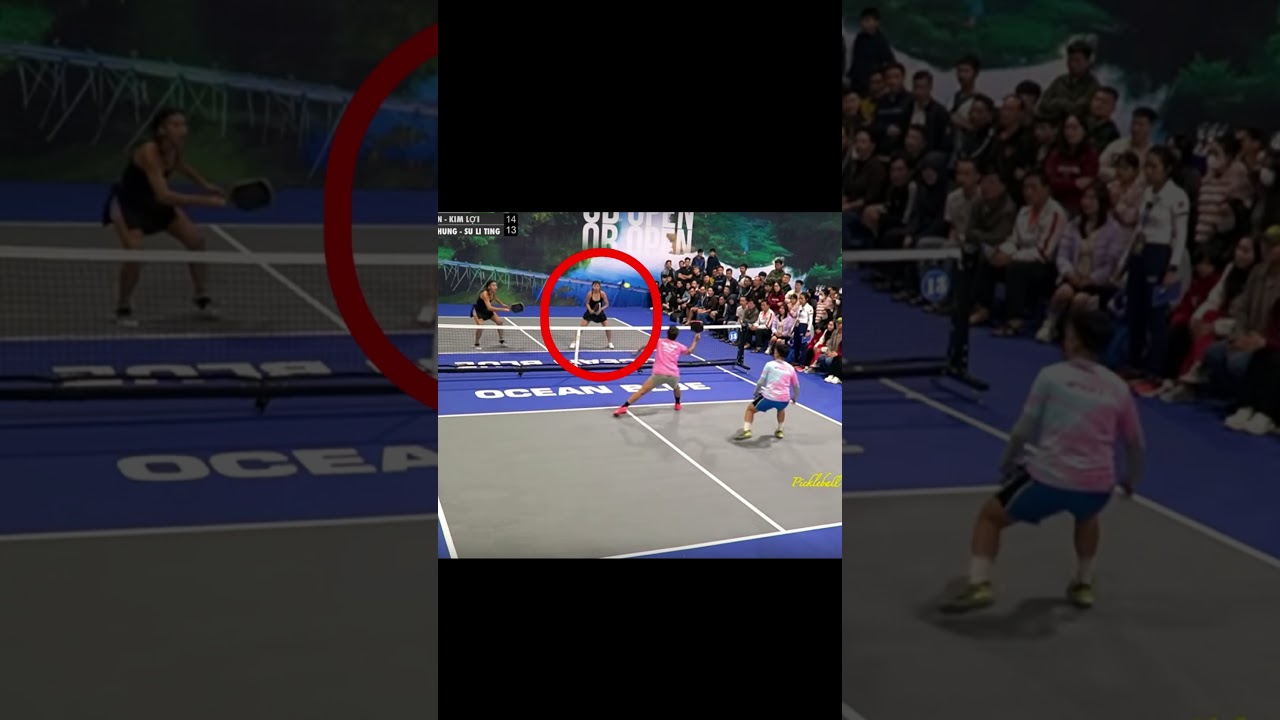 Pickleball! NEVER Give Up During A Rally!