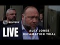 LIVE: Alex Jones defamation trial continues
