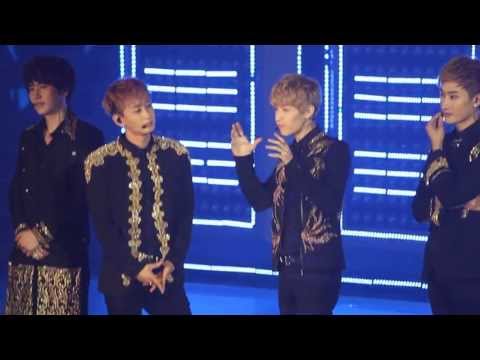 130615 Super Junior SS5 HK: Henry Lau introducing himself in Cantonese! (With other SJ members)