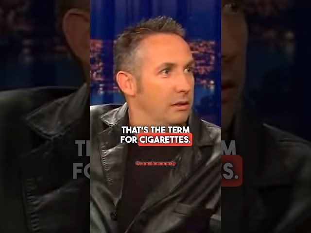 British Slang For Cigarettes - Harland Williams🤣🤣🤣#harlandwilliams #conanobrien #comedy