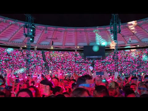 Coldplay - Feelslikeimfallinginlove "Music of The Spheres World Tour" Live in Roma 12.07.2024