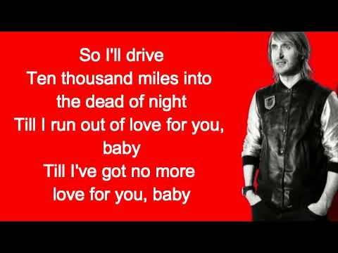 David Guetta & Black Coffee - Drive feat Delilah Montagu Lyrics