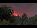 Firefighters grapple with wildfire for second day in Serbia