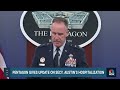 Pentagon gives update on Secy. Austins hospitalization  - 02:32 min - News - Video
