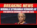 LIVE: Union Finance Minister Nirmala Sitharamans Remarks at 4th Kautilya Economic Conclave 2025