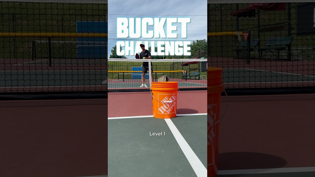 Pickleball Bucket Challenge #pickleball