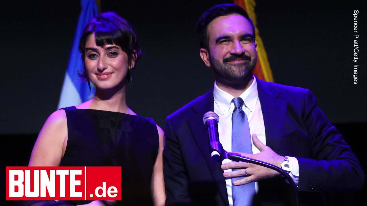 New Yorks zukünftiger Bürgermeister Zohran Mamdani lernte Ehefrau auf Dating-App kennen