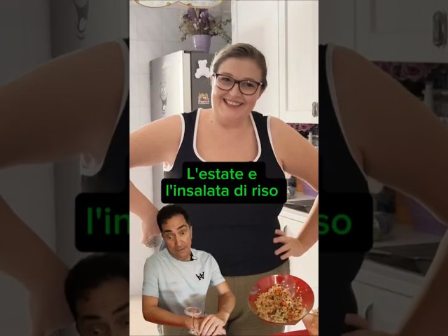 L'estate e l'insalata di riso