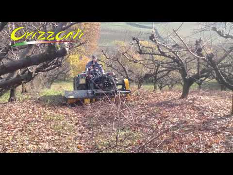 video Мульчер-измельчитель до 10 см веток и травы ORIZZONTI POWER