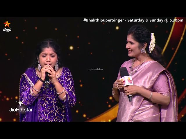 Glimpse Of Pattathu rani parkkum song by #AlainaSajith 👌 | Bakthi Super Singer | Episode Promo