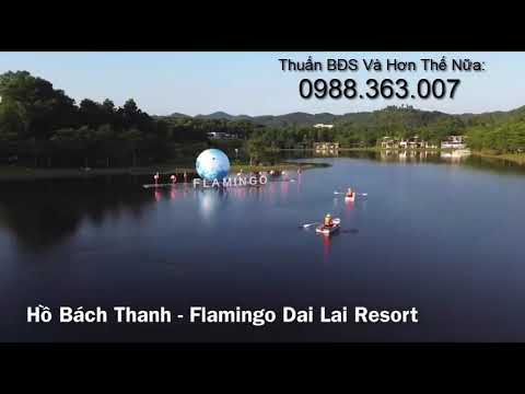 Villa Flamingo Đại Lải, view hồ, sân vườn tuyệt đẹp, phong thủy hữu tình, 323m2, 10.8tỷ