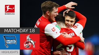 Hertha Berlin — 1. FC Köln 1-3 | Highlights | Matchday 18 – Bundesliga 2021/22
