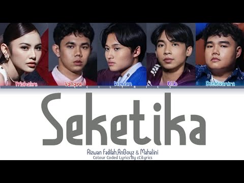 Rizwan Fadilah, RnBoyz* & Mahalini - Seketika (Musik Lirik Video)