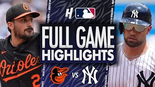 Baltimore Orioles vs New York Yankees - FULL GAME HIGHLIGHTS | June 21, 2025 MLB Season