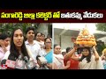 సంగారెడ్డి జిల్లా కలెక్టర్ తో బతుకమ్మ వేడుకలు | Bathukamma Celebrations | Collector Praveenya | hmtv