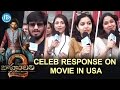 Nikhil, Swathi, Madhu Shalini response after watching Baahubali 2 in USA
