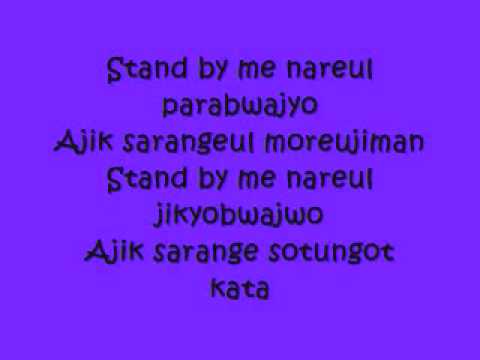 Stand By Me with lyrics by SHINee