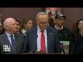 WATCH LIVE: Senate Leader Schumer holds briefing with families of hostages kidnapped by Hamas  - 01:01:51 min - News - Video