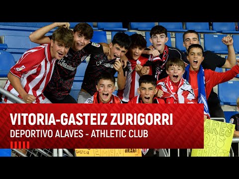 Vitoria-Gasteiz zurigorri I Deportivo Alavés-Athletic Club I Derbi berezia