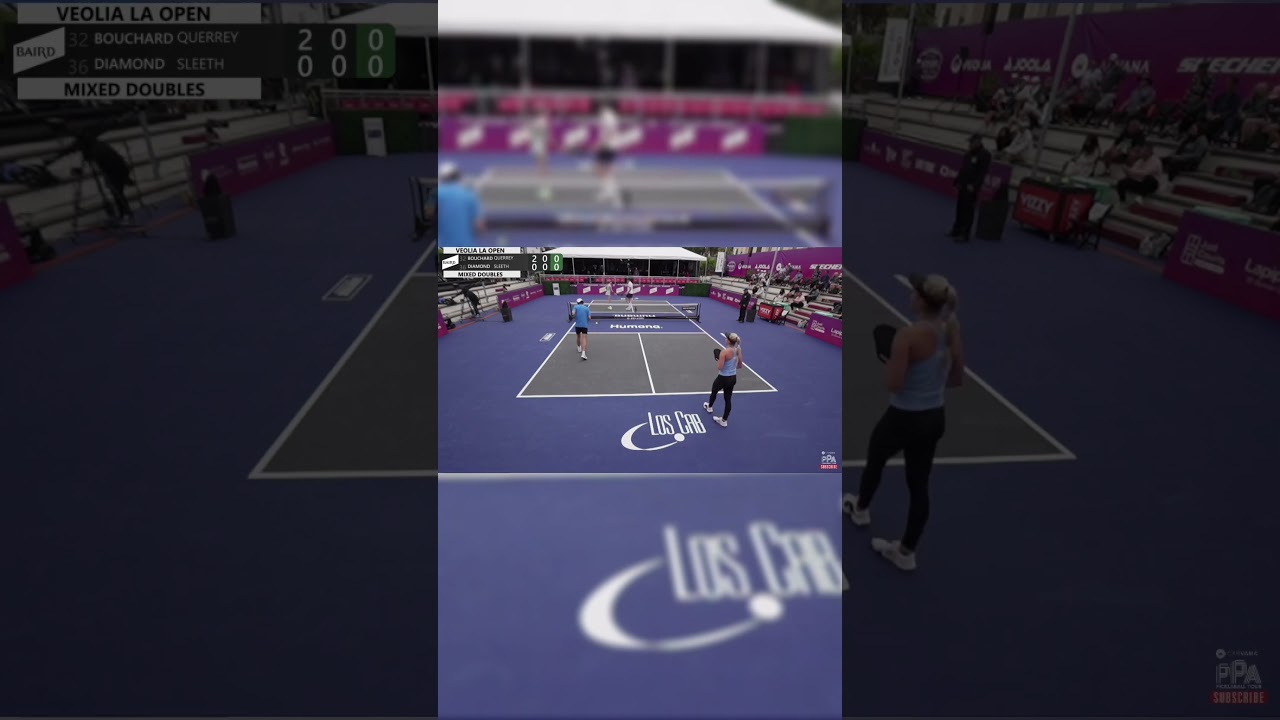 New mixed doubles partnership❗️Genie Bouchard and Sam Querrey 🔥