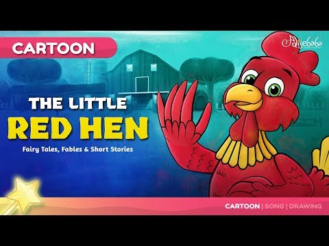 The Little Red Hen Fairy Tales and Bedtime Stories for Kids in English