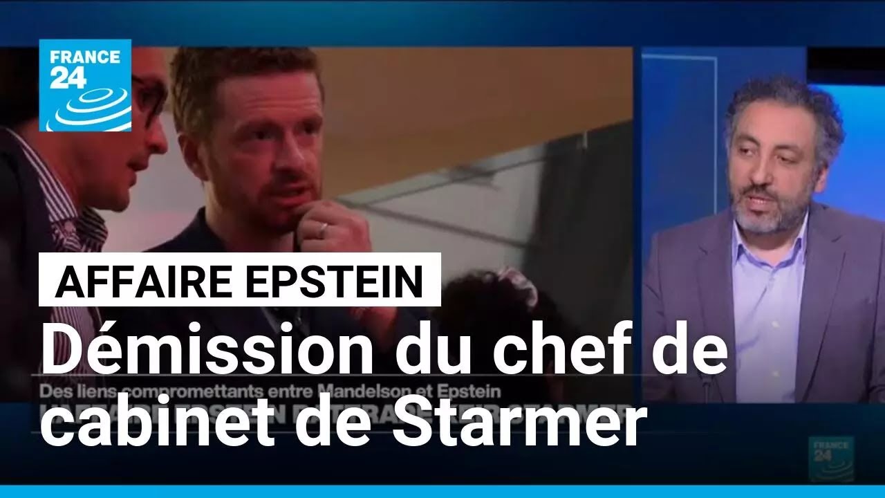 Affaire Epstein : démission du chef de cabinet de Keir Starmer • FRANCE 24