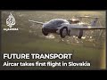 Flying car completes first inter-city flight in Slovakia
