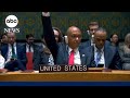 US vetoes UN resolution for immediate cease-fire in Gaza