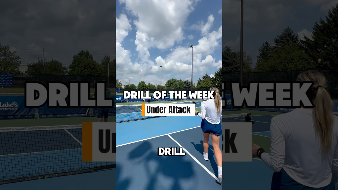 Drill of the Week: Under Attack 🛡️ #shorts #drill #pickleballtips #joola