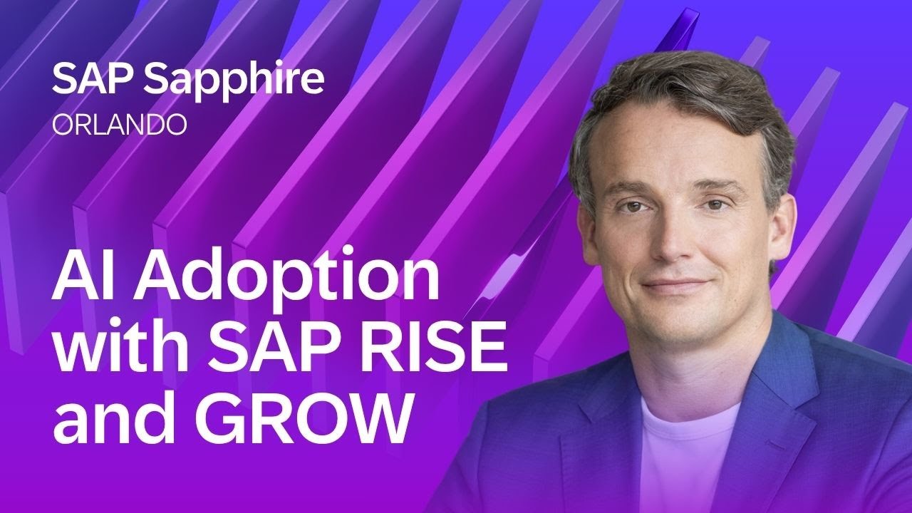 AI Adoption with SAP RISE and GROW | SAP Sapphire Orlando 2026