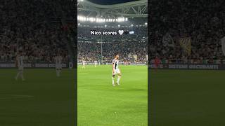 Nico Gonzalez 🔥🇦🇷🤍🖤????? #juventus #goal #seriea