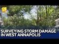 West Annapolis, Admiral Heights hit hard by storms