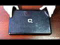 How to disassemble and clean laptop HP Compaq Presario CQ57