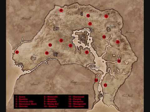 Oblivion daedric shrine locations - YouTube