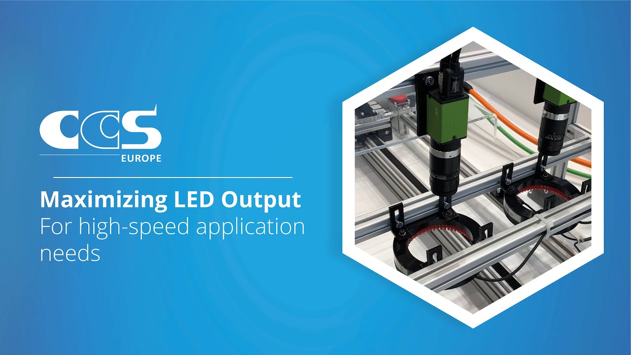Maximizing LED Output for high-speed application needs