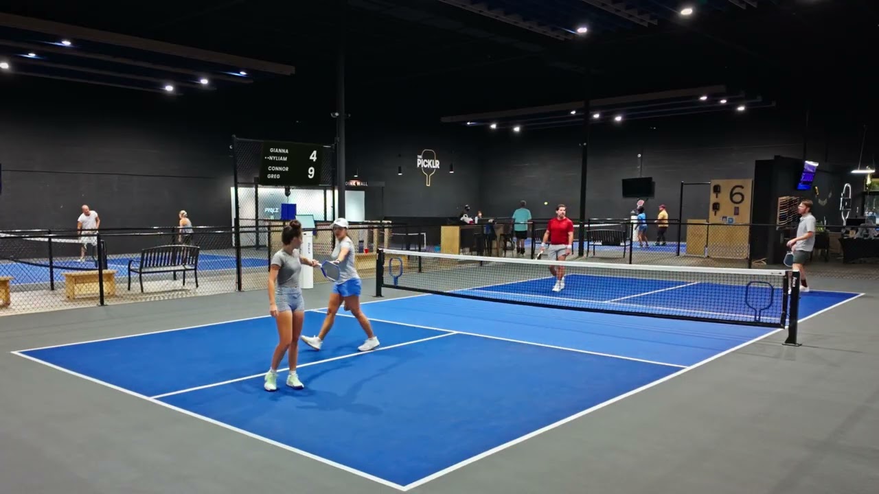 Hit It Harder! in Women's vs Men's Doubles Pickleball in Orlando, FL