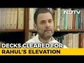 Rahul to be elevated as Congress President by Oct 2017