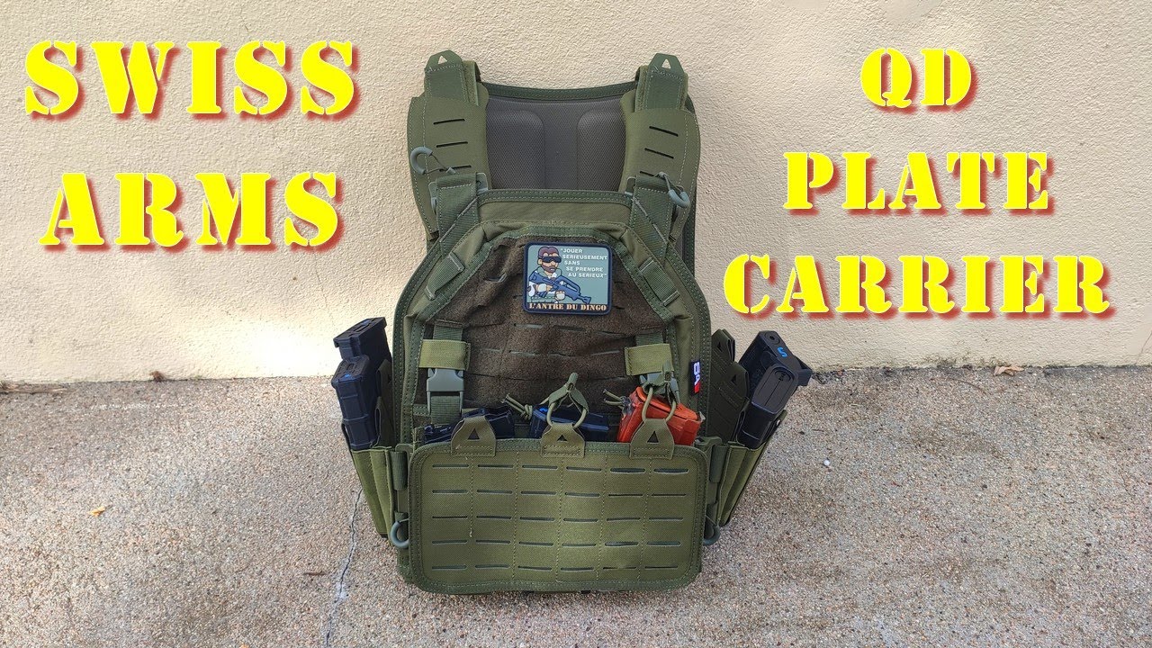 Gear - Porte plaques Quick Detach Swiss Arms [French]