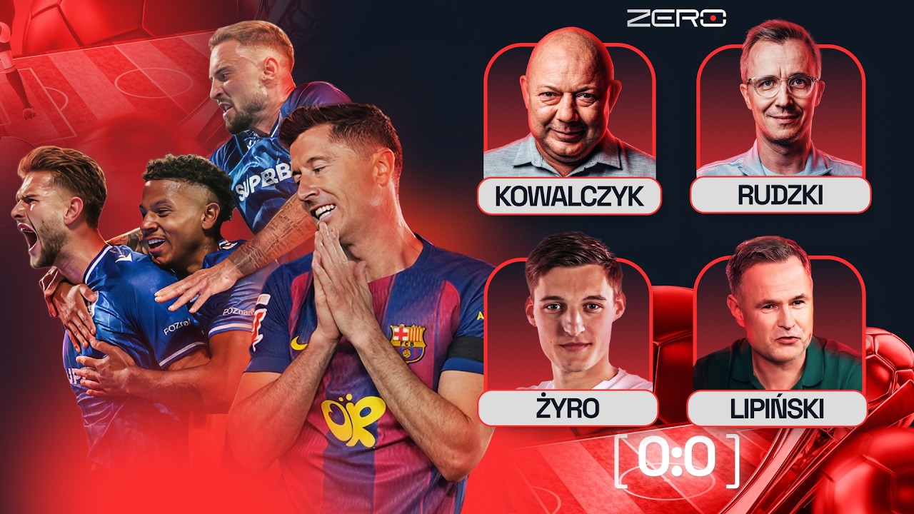 ROBERT LEWANDOWSKI ŻEGNA SIĘ Z BARCELONĄ. LECH POZNAŃ MISTRZEM POLSKI