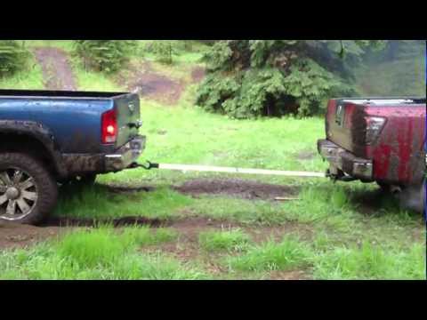 Ford vs chevy diesel tug war #3